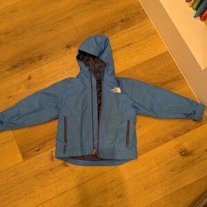 The North Face Kids Blue Raincoat
